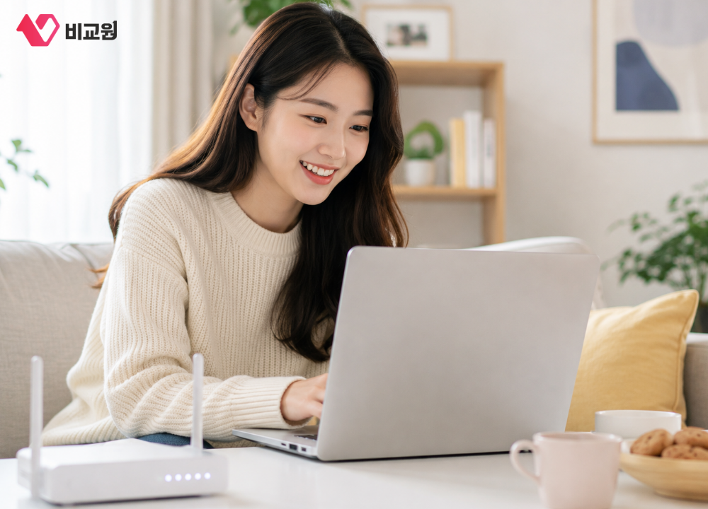 인터넷을 사용하고 있는 사용자 이미지