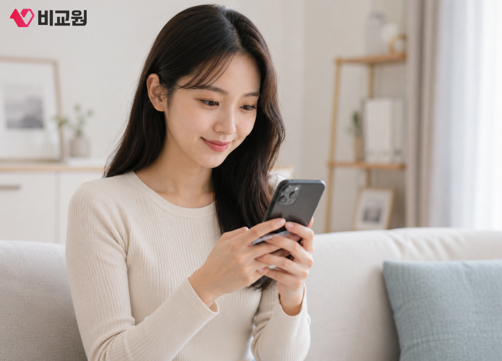 SKT 이용 고객 이미지