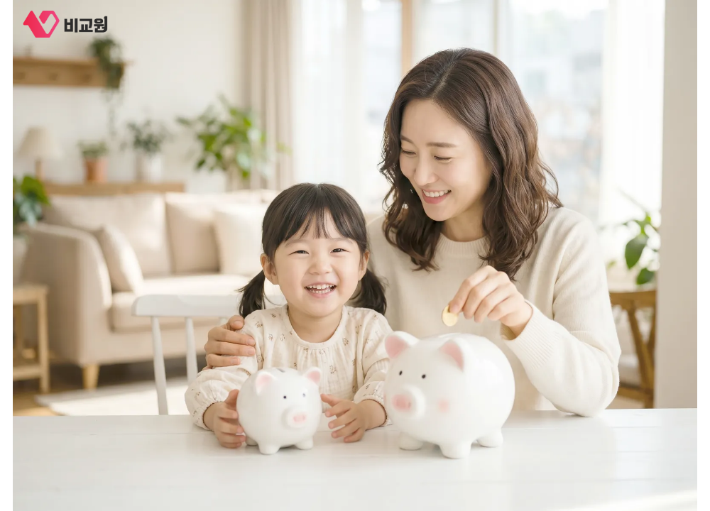 ISA 계좌로 자녀와 함께 장기 저축을 준비하는 가족